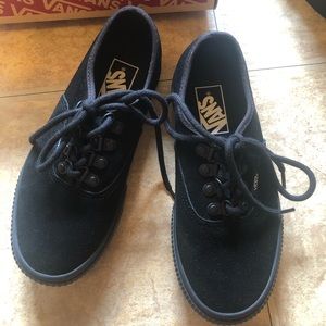 Suede creeper platform Vans Authentic